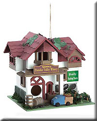 Paradise Winery Birdhouse