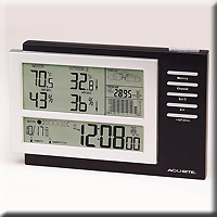 DELUXE WEATHER STATION WITH ATOMIC CLOCK