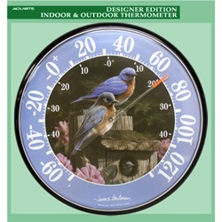 JAMES HAUTMAN OUTDOOR BLUEBIRD THERMOMETER