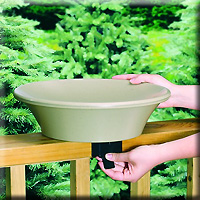 NON HEATED BIRD BATH DECK POLE
