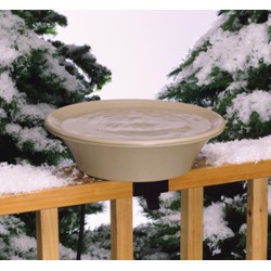 Bird Bath Deck Pole Heated