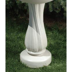 Plastic Pedestal for 20in Bird Bath