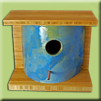 WILLOW NEST BOX BLUE