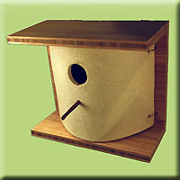 Willow Nest Box Natural