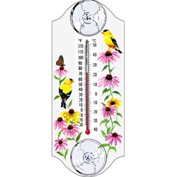 Goldfinch Window Thermometer
