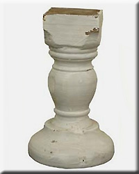 WOODEN BALUSTER POST