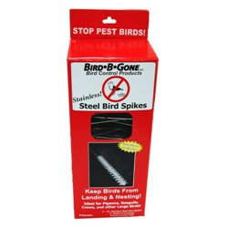 STAINLESS STEEL BIRD SPIKES 5IN