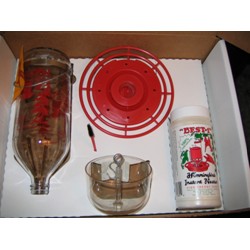 HUMMINGBIRD FEEDER 32 OZ KIT