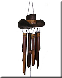 Cowboy Hat Wind Chime