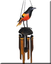 BALTIMORE ORIOLE WIND CHIME