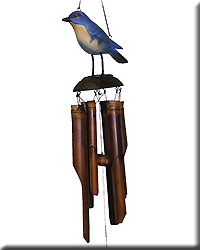 Eastern Bluebird Wind Chime