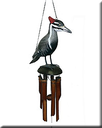 Pileated Woodpecker Wind Chime