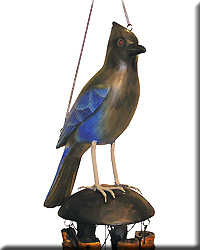 STELLERS JAY WIND CHIME