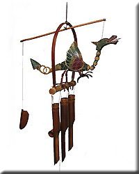 DRAGON FLAME WIND CHIME