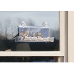 CARDINAL ONE WAY MIRROR WINDOW BIRD FEEDER