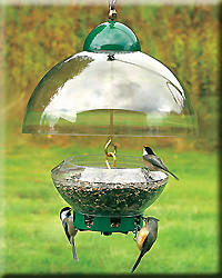 Big Top Bird Feeder New Green Parts