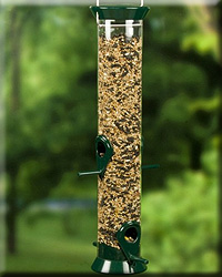 SUNFLOWER FEEDER 15IN GREEN