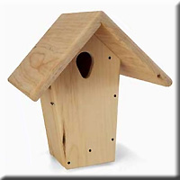 Plain Bluebird Nest Box