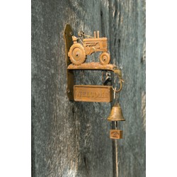 JD WALL WELCOME SIGN WITH BELLS