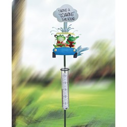 GOLF CART RAIN GAUGE STAKED