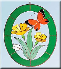 MONARCH BUTTERFLY 3D WINDOW