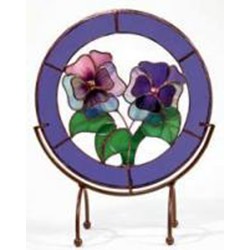 Pansies Purple 3D Windows