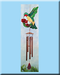 Large Hummingbird Lg Wind Chimes