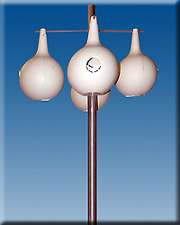 Alum PM Gourd Pole Kit 4 piece 4 over 4 design