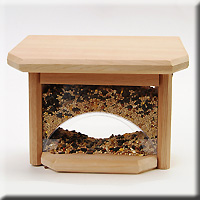 SONGBIRD CEDAR WINDOW FEEDER