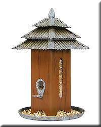 RUSTIC STYLE SEED FEEDER