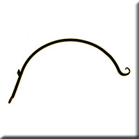 CURVED HANGER 24IN