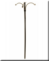 3 ARM BIRD TREE FEEDER WITH PLATE 96IN