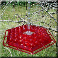 1 TIER HUMMINGBIRD FEEDER