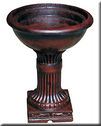 STAND ALONE MED BIRDBATH