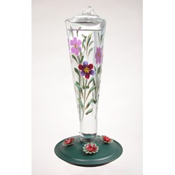 VIOLET MEADOW HUMMINGBIRD FEEDER