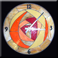 GLASGOW ROSE CLOCK
