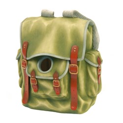 Backpack Birdhouse