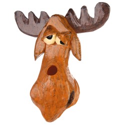 MUDDLED MOOSE BIRDHOUSE