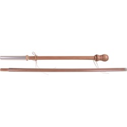 WOOD HOUSE FLAG POLE