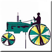 OLD GREEN TRACTOR SPINNER