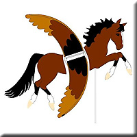 FLYING HORSE SPINNER