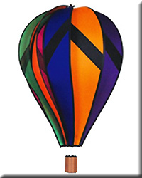 HOT AIR BALLOON RAINBOW