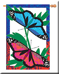 Jasmine Butterfly Flag