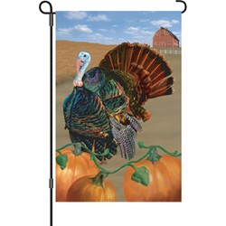 TURKEY RUN GARDEN FLAG