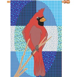 CARDINAL HOUSE FLAG