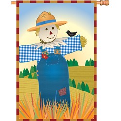 SAM THE SCARECROW HOUSE FLAG