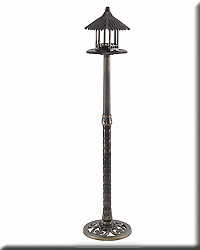 ORIENTAL BIRD TABLE ANTIQUE COPPER 6FT