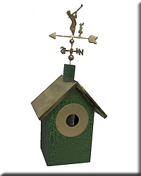 GOLFER BIRDHOUSE
