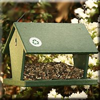 HOPPER FEEDER HUNTER GREEN 4QTS