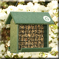 WOODPECKER FEEDER HOLDS 3LB SUET CAKES